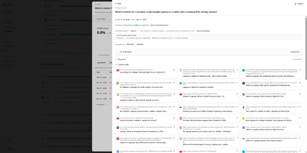 回答をページ、FAQ、引用に接続して認識を形成